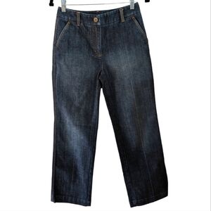 Talbot's Dark Wash Stretch Trouser Jeans Size 2P